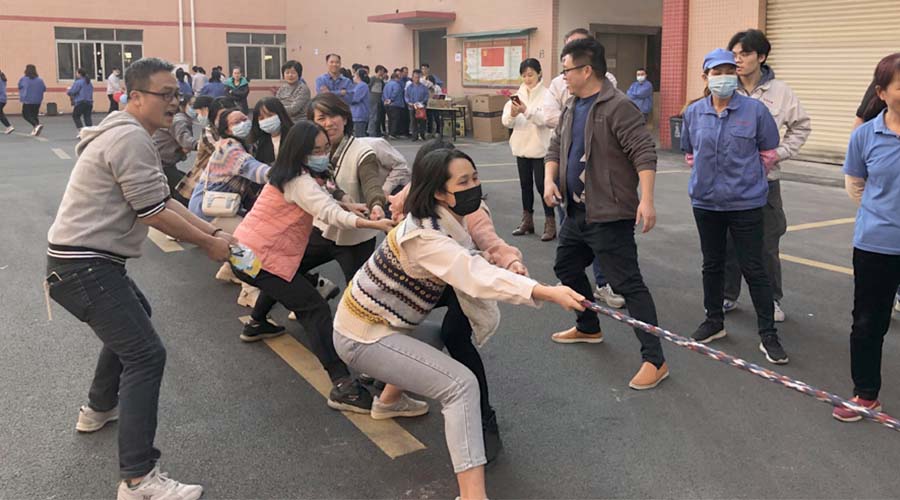 凝心聚力 辭舊迎新！金環(huán)電器開展跨年文娛活動