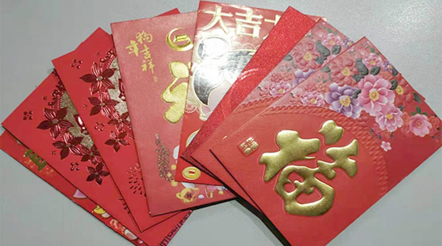 開工好彩頭！金環(huán)電器銷售部為員工派發(fā)開工紅包！